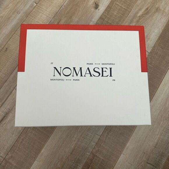 NOMASEI Camoscio Sandal Black Suede with Bow detail! - Picture 5 of 15